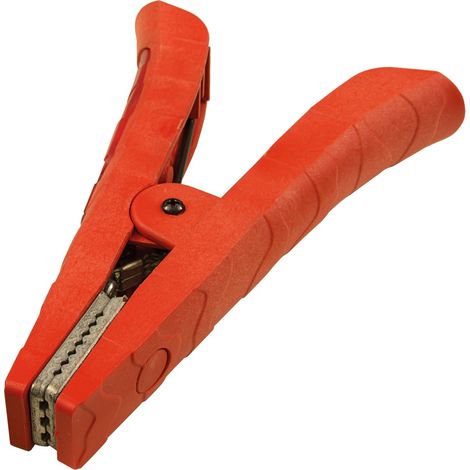 Polklemme (rot +) - vollisoliert, inkl. 300A Sicherung (1/2)
