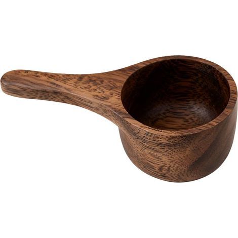 Cuillèe À Mesue Pou Café 42ml Doseu à Café en Bois Cuillèe pou Pot à Épices,Pou En Gains, Ba, Suce, Poude De Potéine, Cuisine, Faine, Sel (1/5)