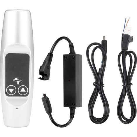 Ortviai Télécommande sans fil RF 433,92 MHz pour vérin linéaire électrique – 29 V, portée 30 m, boîtier ABS résistant (1/5)