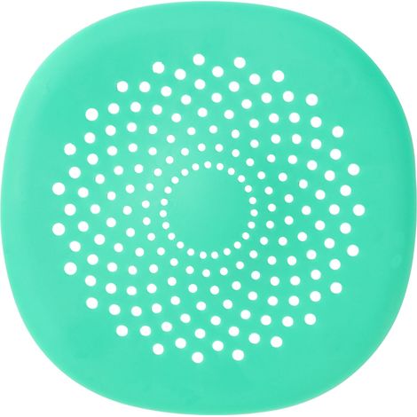 1 Couvercle de siphon, silicone, filtre anti-cheveux, pour lavabo, salle de bain (1/5)