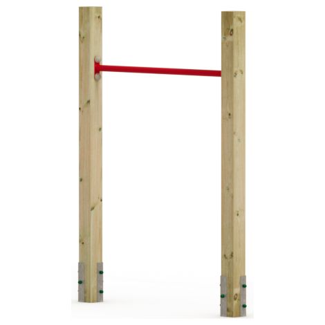 Wickey Turnreck FIT Tumble 201 - Kinderreckstange, 90 - 140 cm, 201-St., - Komplettset, mitwachsend, extrem witterungsbeständig, 100 kg Belastbar (1/5)