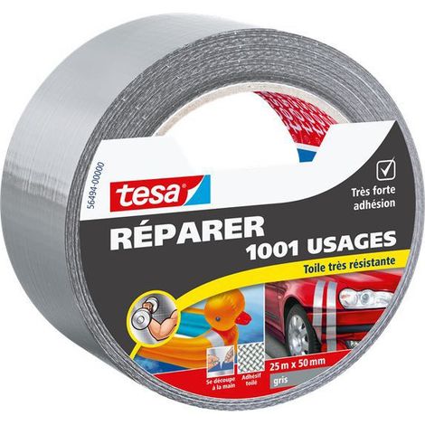 ADH. GRIS EXTRA POWER UNIV. TAPE 25X50