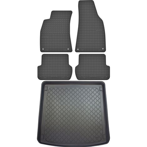 Audi A4 B6 B7 Kombi von 11/2001-03/2008 SET - Gummifußmatten + Kofferraummatte