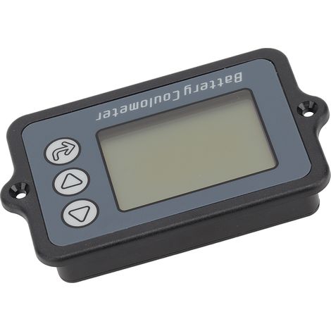 Batteriemonitor ABS-Gehäuse Wasserdicht Tragbares Multifunktions-Batteriespannungsmessgerät zum Testen von 8-120V 100A (0-150A) (1/5)