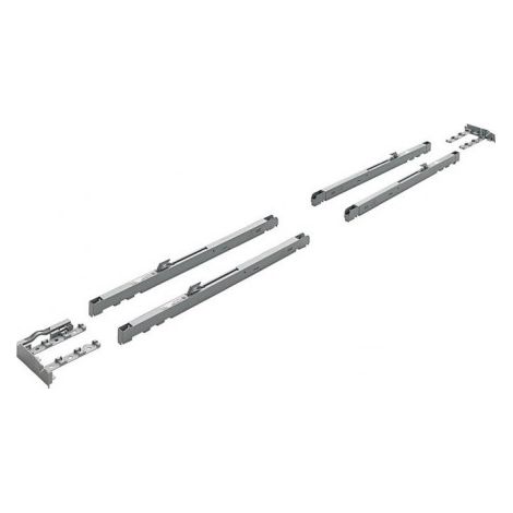 Amortisseur topline xl - Charge mini par vantail : 30 kg - Charge maxi par vantail : 80 kg - Nombre de vantaux : 2 - HETTICH (1/3)