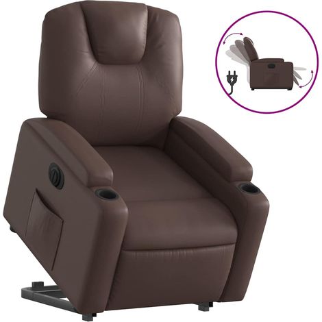 Maison Exclusive - Relaxsessel mit Aufstehhilfe Elektrisch Braun
