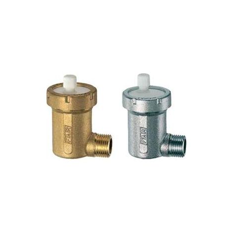 Valvola sfogo aria a squadra Far Rubinetterie 2055-2060 Cromo - 3/8" (1/2)