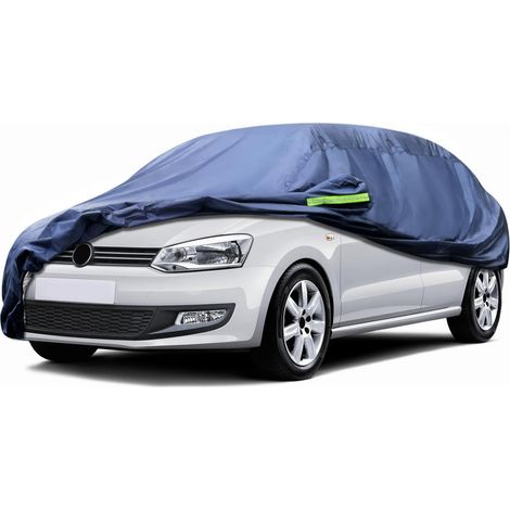 Autoabdeckplane 10 Lagen für VW Polo 1981-2024, staubdicht, wasserdicht, mit Tasche (1/5)