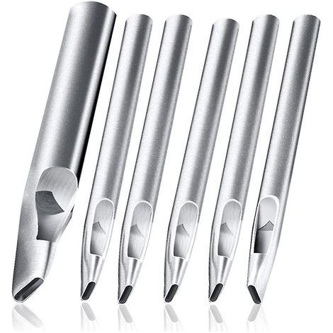Ovale Lederstanzwerkzeuge, ovales Lederstanzen-Set, Lederlochstanze, Flachstanze, Hohllochstanze zum Lederschneiden, Gürteltaschen, D-Z-Siegel