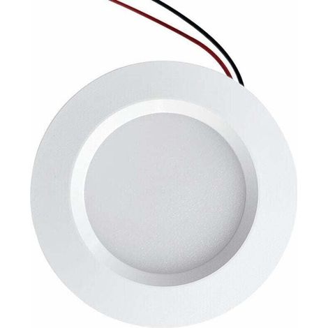 Mini Spot LED Encastrable perage 55mm diamtre 68mm Compact 3W DC12V tanche IP54 Salle de bain, cuisine, meubles (Aluminium, Blanc Naturel 4000K) [Classe nergtique E] (1/4)