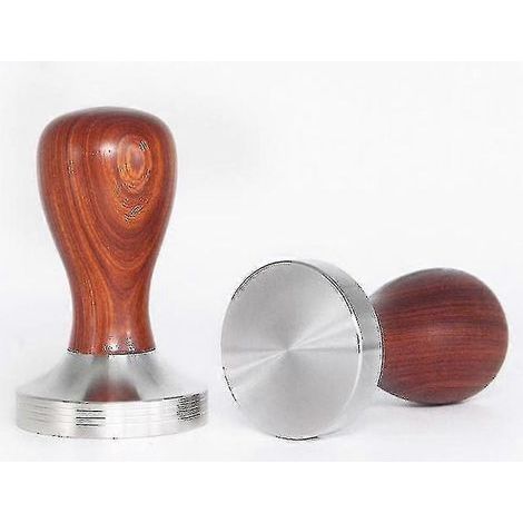 Tasseur à café 49,7 mm V4 - Tasseur à ressort - Outils de barista - Tasseur expresso avec coussinet pour machine à expresso Rok