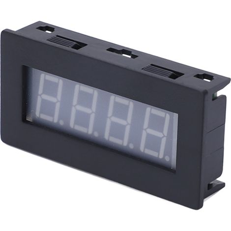 Compte-tours numérique LED 4 chiffres, testeur de vitesse de rotation multifonction RPM avec câble, rétroéclairage vert, DC 8-15V (1/5)