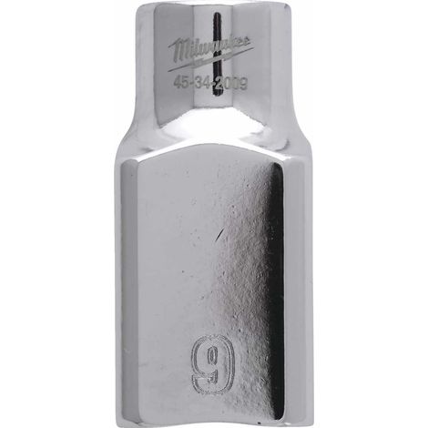 Steckschlüssel Milwaukee 4932480007 Chrom Finish Four Flat Design (1/2)