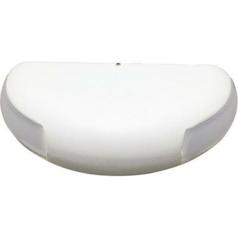 Lampada applique led 10w semiluna rifinitura bianco doppio fascio 4200k