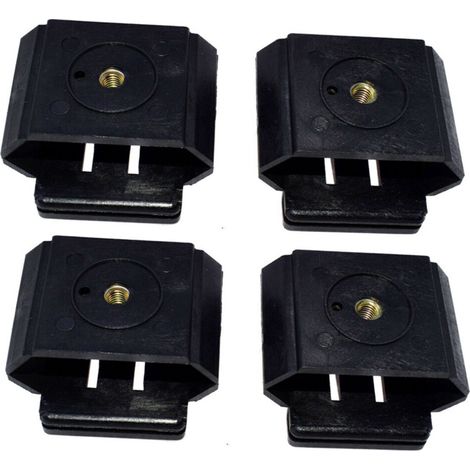 Set di 4 staffe di supporto paraurti per W201 - 2018800114