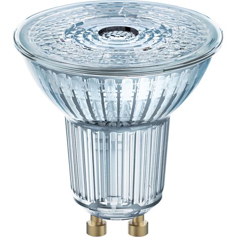CAJA 5 BOMBILLAS LED REFLECTORAS GU10 4.3W CALIDA 36º OSRAM (1/4)