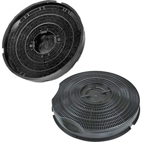 Genuino SMEG KSEG50 Type 30 carbonella carbonio cappa aspirante Vent Filter (Pack 2 Filtri 240 mm x 46 mm) (1/4)