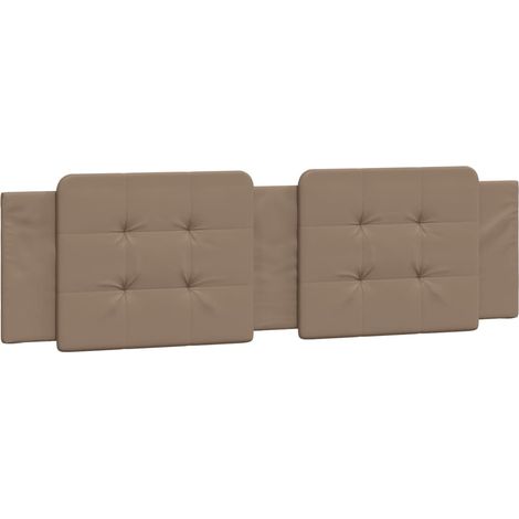 Maison Exclusive - Cuscino Testiera Zadar Cappuccino 180 cm in Similpelle