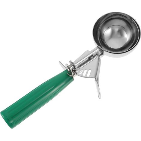 Cuillère à Glace Boule en Acier Inoxydable Vert 1pc (1/5)