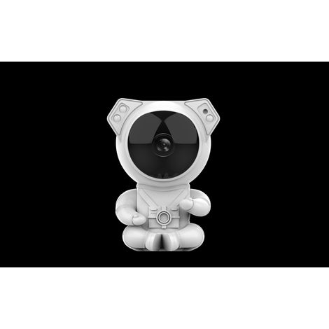 Lámpara creativa de proyección de estrellas con temática de astronauta para el dormitorio, luz nocturna USB. (1/5)