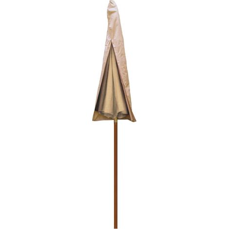 Custodia per Ombrellone da Giardino Palo Centrale 3x2m in Poliestere Taddei Beige