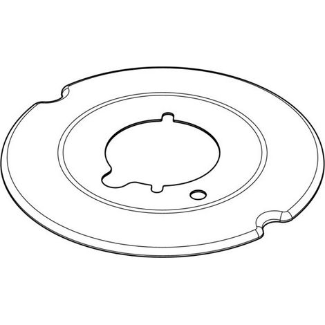 COUVERCLE AUXILIAIRE NOIR POUR TABLE DE CUISSON ELECTROLUX - 140047887017 (1/3)