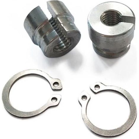 2 pièces bagues câble accélérateur, aluminium billette, pour BMW E30 E36 E39 M20 M50 S14, kit de remplacement précis