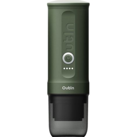 OutIn Nano Tragbare Elektrische Espressomaschine Grün USB-C