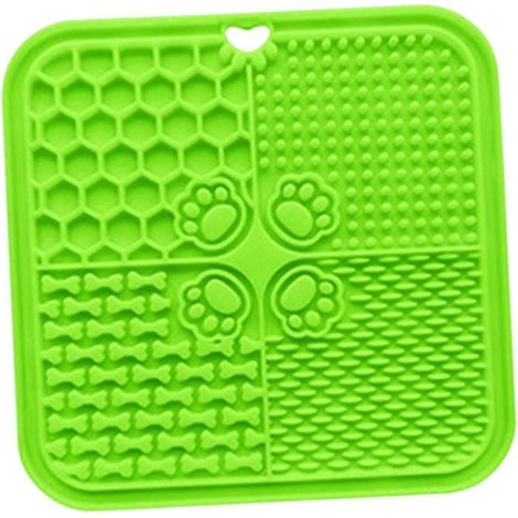 Tapis à lécher pour chien, jouet interactif anti-étouffement pour nourrir les chats, jeux de réflexion pour chiens, distributeur de friandises, jouet d'entraînement pour chiens avec mangeoire lente-gr
