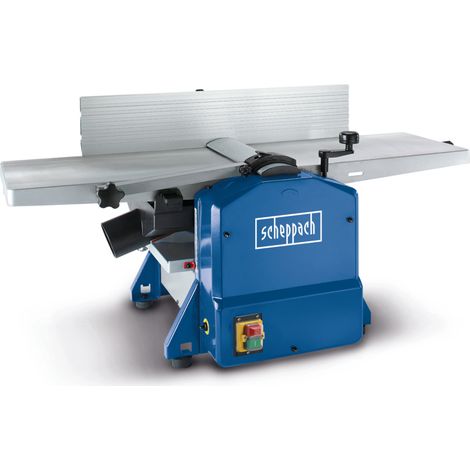 Scheppach Raboteuse & Dégauchisseuse compacte HMS1070 - Puissance 1500W - 2 fers en acier rapide - Butée inclinable - Vitesse des fers 9000-1min - Hauteur/largeur de passage 120-254mm