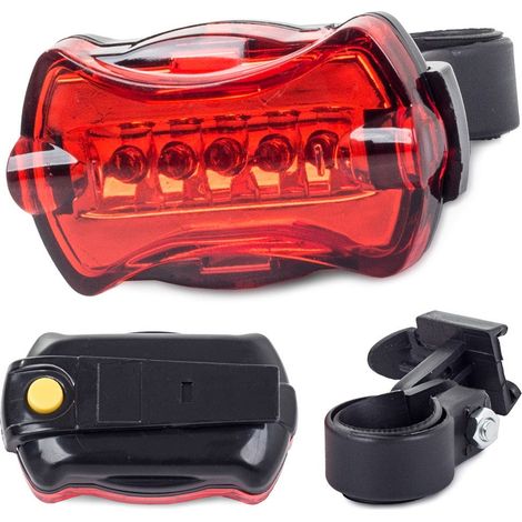 Feu arrière de vélo arrière 5 led (1/5)