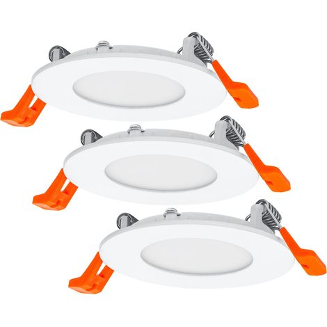 OSRAM Spots encastrables avec driver intégré, 3x85mm 3000K blanc, plastique, IP20 pour applications intérieures, accessoires inclus (1/4)