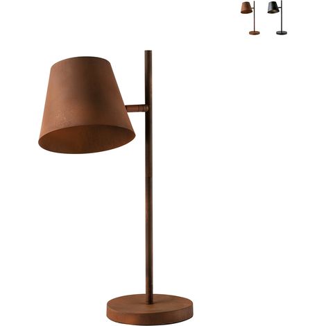 Industrielle Tischlampe aus Metall mit verstellbarem Licht Colt LT - Rost (1/2)