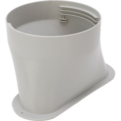 Raccord de tuyau d'évacuation de climatisation de 5,9 pouces, adaptateur de tuyau d'évacuation de climatisation, joint de fenêtre d'aération ovale. (1/5)