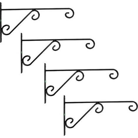 Support mural robuste pour plantes - Lot de 4 (1/3)
