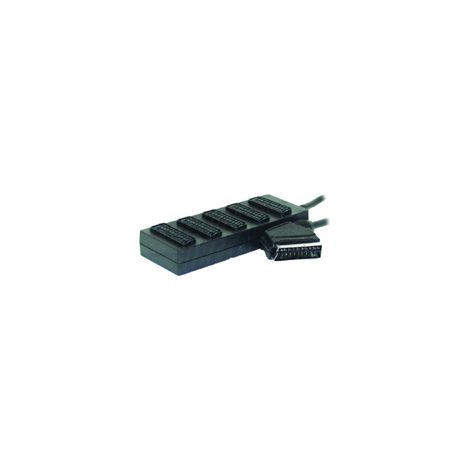 Cavo da spina scart a 5 prese scart