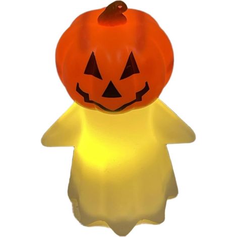 Halloween-Kürbis-Nachtlicht, Kürbisfigur, kreative Dekofigur, Halloween-Geschenk fürs Bücherregal oder Schlafzimmer (1/5)