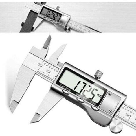 [NEVER USED] Digital Caliper, Professional Digital Caliper, 150mm Caliper for Precise and Fast Measurement, Stainless Steel Micrometer Vernier Tool