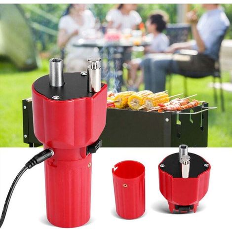 Rotating Motor BBQ Grill Accessory with Solid Construction, with USB Cable MUMU (1/4)