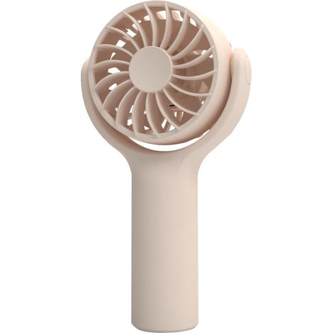 Mini-Taschenventilator mit 3 Geschwindigkeitsstufen, leiser Betrieb – Starker, einstellbarer Luftstrom für Zuhause, Reisen und Outdoor-Aktivitäten – Rosa (1/5)