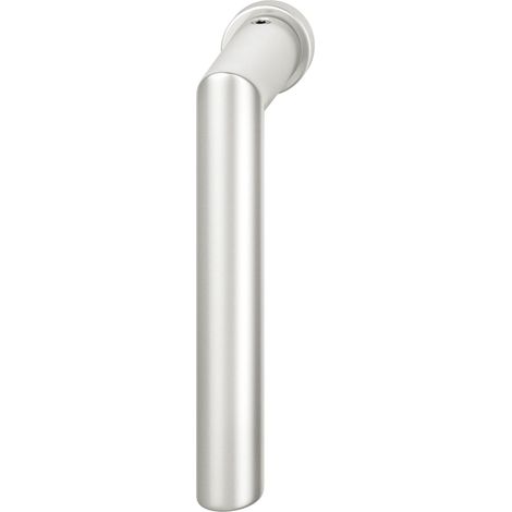FSB Fenstergriff 341076 - Griff auf runder kleiner Rosette, Aluminium silber eloxiert