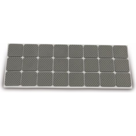 EUROTOOLS Möbelgleiter 343-NBFR, EVA, 28x28 mm, 24 Stück (1/2)