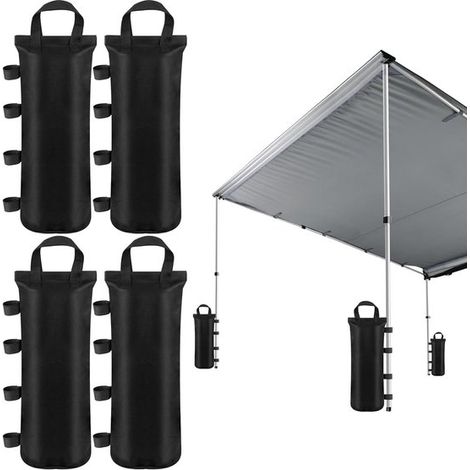 Gewichte für Gartenpavillons wasserdichtes 600D Oxford Gewebe Sandsäcke zum Befüllen von Pavillons, Zelten, Carports und Gestellen für Faltsonnen
