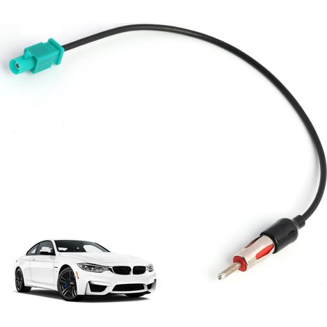 Adaptateur Antenne Autoradio, Câble Fakra Z Mâle Femelle vers DIN Prise (1/5)