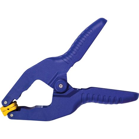 IRWIN T58200EL7 50mm Spring Clamp with Blue and Yellow Finish (1/2)