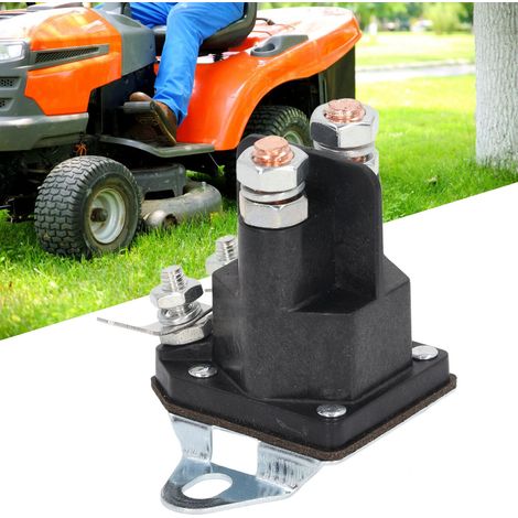 Électrovanne de relais DC12V pour tondeuse à gazon, compatible avec les tondeuses Exmark, Lawn Boy et Toro (références 104-3189 et 117-1197). (1/5)