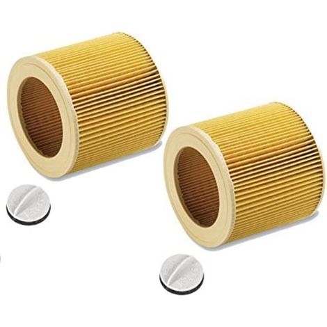 Cartouche filtrante pour Karcher WD2, WD3, MV3, etc., réf. 6.414-552.0 - 2 pièces (1/5)