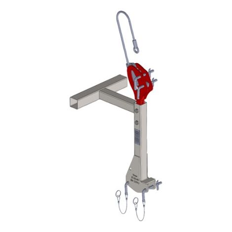 Fixation pour échafaudage alu élingue 5m avec bloqueur - DIMOS - 350 mm