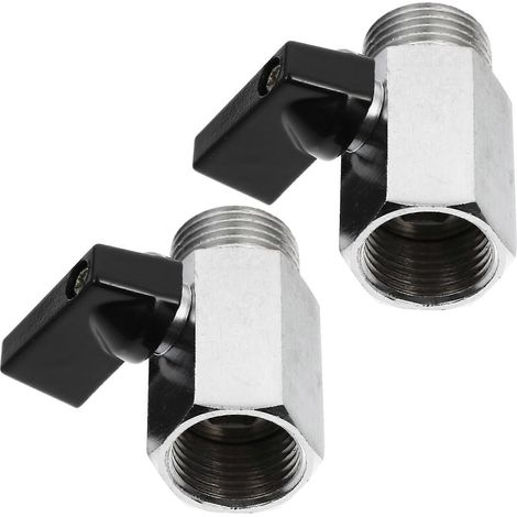 Lot de 2 mini-boules en acier inoxydable de 1/2 pouce avec poignée en acier inoxydable-4.5X4CM-Silver