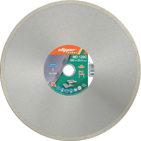 Norton-Clipper Clipper Pro Ceramic disque diamant 250 mm (1/2)